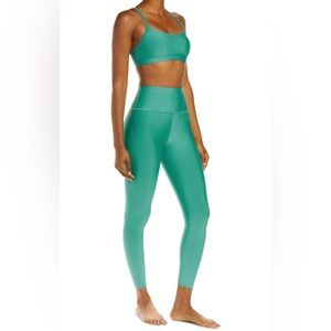 Alo Airlift High Waist Midi Leggings LARGE